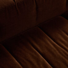 Carlo Scarpa vintage 'Cornaro' sofa for Simon Gavina Italy 1973 1970s Italian design original brown mohair velvet 13 Carlo Scarpa vintage 'Cornaro' sofa for Simon Gavina Italy 1973 1970s Italian design original brown mohair velvet 13
