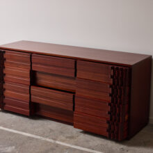 Luciano Frigerio Diamante chest of drawers sideboard 1970s grahic vintage Italian design 3