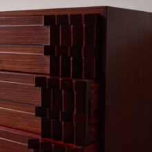 Luciano Frigerio Diamante chest of drawers sideboard 1970s grahic vintage Italian design 5