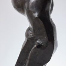 Abstract sculpture in bronze by Jean Houben ca. 1976 Dutch design 11 Abstract sculpture in bronze by Jean Houben ca. 1976 Dutch design 11