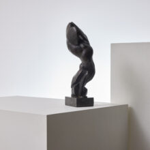 Abstract sculpture in bronze by Jean Houben ca. 1976 Dutch design 3 Abstract sculpture in bronze by Jean Houben ca. 1976 Dutch design 3
