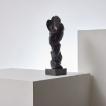 Abstract sculpture in bronze by Jean Houben ca. 1976 Dutch design 4 Abstract sculpture in bronze by Jean Houben ca. 1976 Dutch design 4