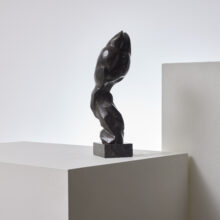 Abstract sculpture in bronze by Jean Houben ca. 1976 Dutch design 6 Abstract sculpture in bronze by Jean Houben ca. 1976 Dutch design 6