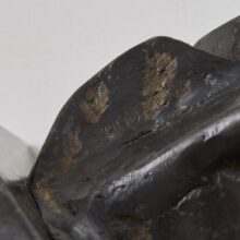 Abstract sculpture in bronze by Jean Houben ca. 1976 Dutch design 8 Abstract sculpture in bronze by Jean Houben ca. 1976 Dutch design 8