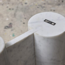Gae Aulenti Jumbo coffee table Carrara marble Italy 1965 1970's 9 Gae Aulenti Jumbo coffee table Carrara marble Italy 1965 1970's 9