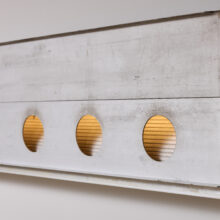 Jean Prouvé 'Aerator' aluminum shutter panel 1950s 1958 for C.I.M.T France 2