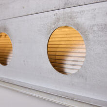 Jean Prouvé 'Aerator' aluminum shutter panel 1950s 1958 for C.I.M.T France 5