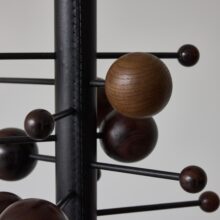 Osvaldo Borsani vintage AT16 coat rack for Tecno Italy Early production 1961 1960s 12