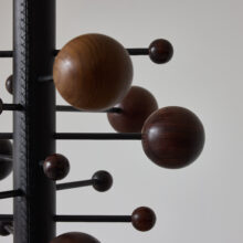 Osvaldo Borsani vintage AT16 coat rack for Tecno Italy Early production 1961 1960s 6