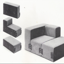 Rare Elefante modular sofa by Roberto Pamio for Stilwood Italy 1973 1970s 15