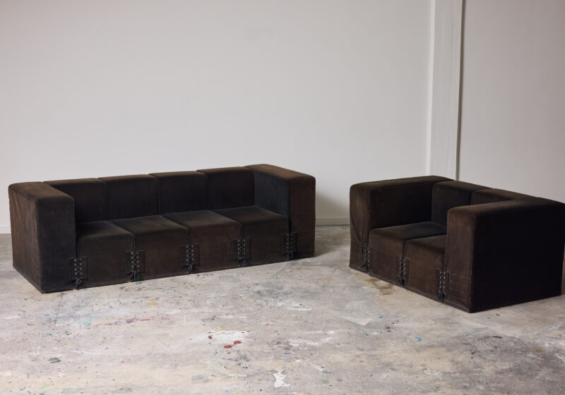 Roberto Pamio 'Elefante' modular sofa for Stilwood Italy 1973 1970s 1