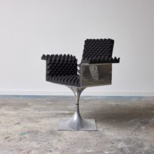 Roger Tallon module 400 armchair 'The Bridge' for Galerie Lacloche 1964 1960 French design 3
