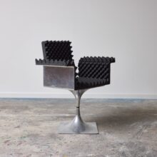 Roger Tallon module 400 armchair 'The Bridge' for Galerie Lacloche 1964 1960 French design 9