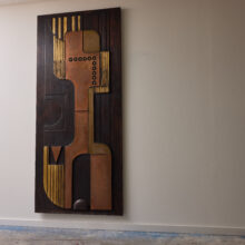 Large abstract sculpture SC3 by Nerone Ceccarelli for Riccardo Nuzzi 1983 Italy 1980s 2