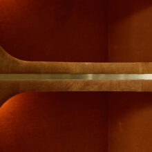 Willy Rizzo 1970s dry bar in suede and chrome Italy 5 Willy Rizzo 1970s dry bar in suede and chrome Italy 5