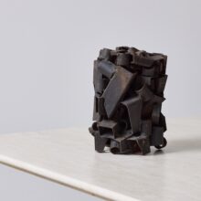 Abstract metal sculpture France 1960's 3
