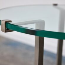 Peter Ghyczy T37 nickel & glass side table 1970s 6 Peter Ghyczy T37 nickel & glass side table 1970s 6