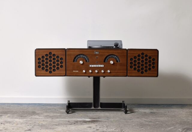 Vintage Brionvega RR126 Radiofonografo HiFi set by Achille and Pier Giacomo Castiglioni 1965 2