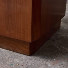 Italian Rationalist writing desk in walnut in the manner of Melchiorre Bega 1940s 12 Italian Rationalist writing desk in walnut in the manner of Melchiorre Bega 1940s 12