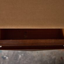 Italian Rationalist writing desk in walnut in the manner of Melchiorre Bega 1940s 7 Italian Rationalist writing desk in walnut in the manner of Melchiorre Bega 1940s 7
