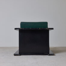 Modernist French lounge chair 1940's 10
