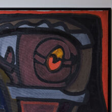 Abstract Expressionist Oil on Canvas by Bob Blankwaard Thee Netherlands 2000s 4