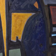 Abstract Expressionist Oil on Canvas by Bob Blankwaard Thee Netherlands 2000s 6