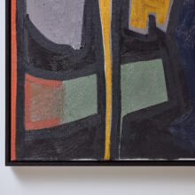 Abstract Expressionist Oil on Canvas by Bob Blankwaard Thee Netherlands 2000s 8