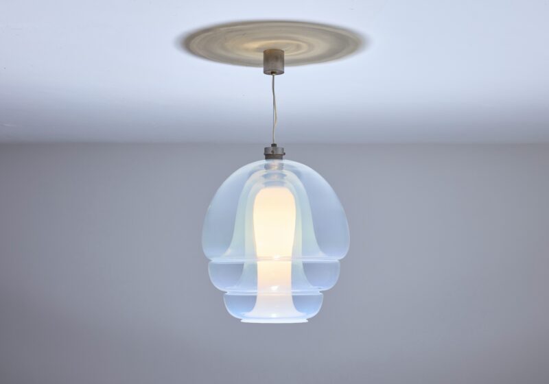 Carlo Nason LS134 Pendant Light for AV Mazzega Italy, 1974 1970s 1